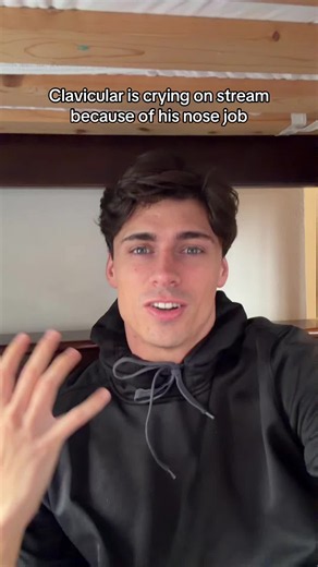 Clavicular regrets his nose job - Clav crying after nose job
