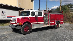 5.9K views · 52 reactions | See our video tour of the 1993 International / Central States 1000 / 1000 Rural Pumper for $28,000! Featuring a Central States aluminum body, high side compartments on left side, and a 1000 gallon poly water tank. Find further details here: https://firedept.link/93InternationalCentral | Command Fire Apparatus LLC - Used Fire Trucks | Facebook