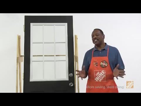 Masonite Door Glass Installation