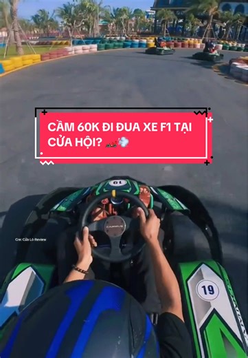 GO-KART CỬA HỘI CÓ GÌ MÀ HOT THẾ? 🤔 60K cho một lượt đua xe F1 mini siêu thực. Tốc độ, kịch tính và cực kỳ an toàn. Anh em lđừng bỏ lỡ nhé! 🎟️ Đặt vé QR nhanh gọn, không chờ đợi tại link mô tả kênh! #cualo #vinwonderscuahoi #gokart #cualoreview