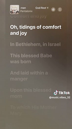 Pentatonix God Rest Ye Merry Gentlemen Full Lyrics