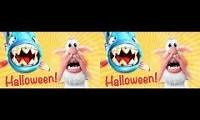Mix of 2 videos from youtube : Booba - Halloween 2018 Compilation (