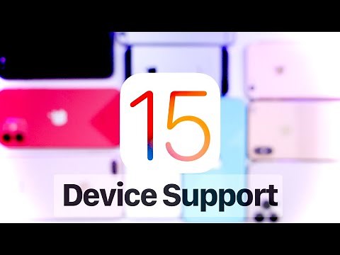iOS 15 Device Support List