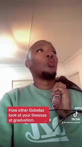 How other Gobelas look at your thwasas during graduation. | Sangoma Festival