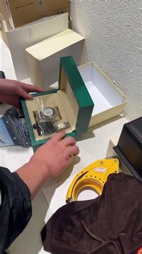 Pack watches for customers #rolex