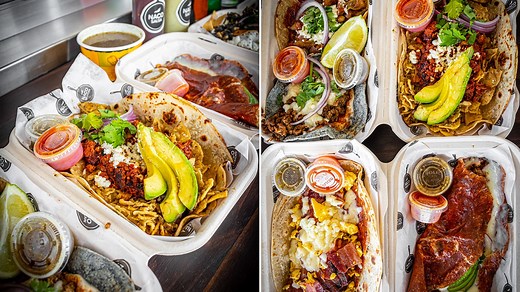 45K views · 969 reactions |  OUTRAGEOUS Shredded Brisket Tortas, Tacos & Chilaquiles! 勞 David Elder takes you inside NACOMexican Eatery for his favorite bite of August 2021 on a new episode of Texas Eats >> https://bit.ly/3Disv3H | Elder Eats | Facebook