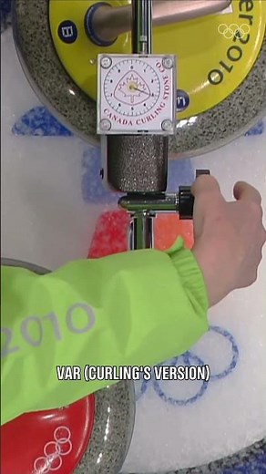 In curling, accuracy and precision can change it all.... 🥌📏🔥 #MilanoCortina2026? #Olympics