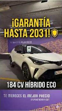 🛡️ The best used car? TOYOTA C-HR 184HP (2031 Warranty)