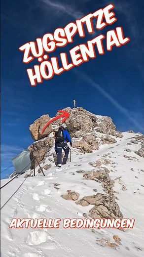 Zugspitze Höllental aktuelle Bedingungen Anfang Juni