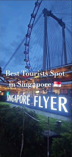Singapore Flyer | Best Tourist Attraction in Singapore 🇸🇬