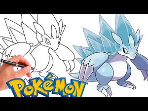 How To Draw ALOLAN SANDSLASH POKEMON | Alolan Pokemon