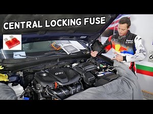 KIA OPTIMA CENTRAL LOCKING FUSE LOCATION REPLACEMENT, DOOR LOCK FUSE