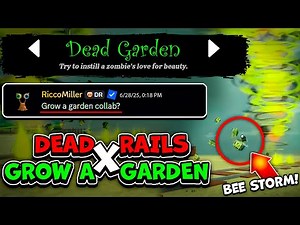DEAD RAILS x GROW A GARDEN COLLAB is COMING... 🤯