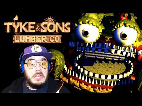 SPRINGCRAB BROKE INTO MY HOUSE?! | FNAF Tyke and Sons Lumber Co (Part 2)