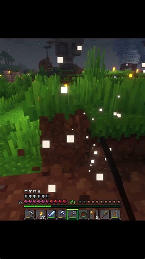 Minecraft's Auto Farm Harvests Its Own Crops Create mod #25 #minecraft #100days