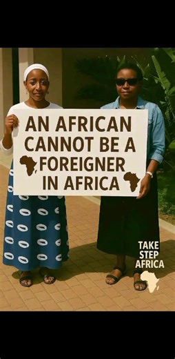 6.5K views · 160 reactions | An African cannot be a foreigner in Africa. This powerful statement reflects the spirit of Pan-Africanism, emphasizing unity, shared identity, and belonging across the continent. It challenges borders imposed by colonial history and calls for solidarity among Africans, celebrating the idea of one united family. �� #takestepafrica | TAKE STEP AFRICA | Facebook