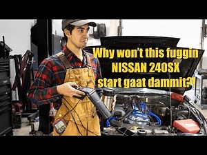 Our KA24DE Nissan 240SX Won't Start After Reassembly - Engine Diagnosis Video