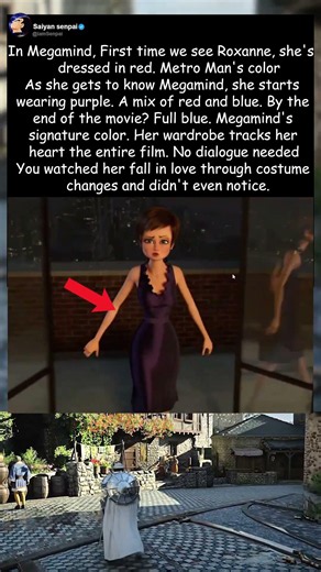 She Went From Metro Man Red to Megamind Blue