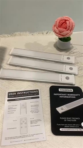 Light up only when you need it! ️‍♂️ Motion-activated, USB rechargeable, and wire-free! Upgrade your home with smart lighting!  Motion sensor LEDs for cabinets, stairs, closets & more! ‍♂️✨ | Urintroduce | Facebook