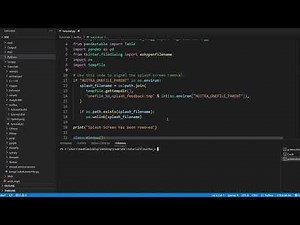 Add a Splash Screen to Nuitka EXE