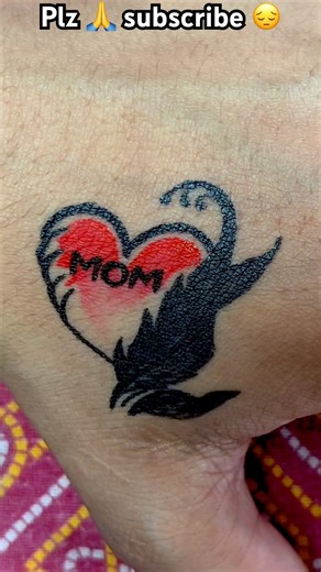 Mom Tattoo Design ❤✨ #tattoo #tattoofun #art #tattooart #drawing #mom #tattooartist