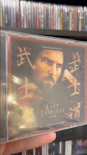 THE LAST SAMURAI 🔥 Tom Cruise #film #shorts #hanszimmer #soundtrack #cds #collection #vinyl #4k