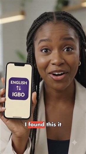 First Time Understanding Without Google 😲 | English ↔ Igbo Translator App