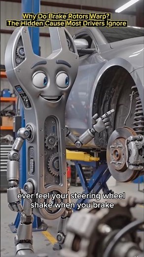 Your steering wheel might be warning you about this brake problem #automotive #automobile