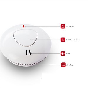 [Hot Item] 10 Years Battery Operated En14604 Approval Fire Alarm Standalone Smoke Detector