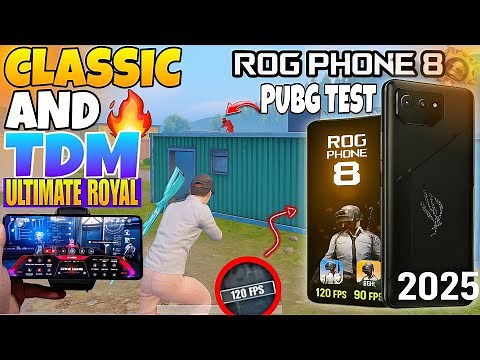 asus rog 8 pro pubg test 2025 | rog phone 8 pro pubg/bgmi test | rog phone graphics test | price.