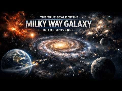 The True Scale of the Milky Way Galaxy in the Universe
