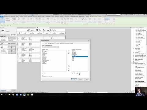 Revit Room Finish Schedule Grouping Add Project Parameter