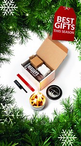 Getting cozy while making real s’mores on a tabletop fire pit couldn’t be easier! City Bonfires® S’mores Night Packs are the original, all-in-one s’mores portable bonfire kits. They make the perfect gift for kids (and kids at heart!) of all ages. | City Bonfires