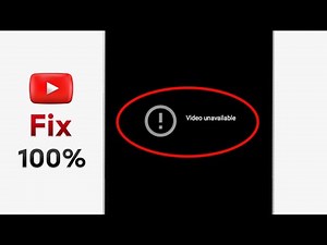 How To Fix YouTube Video Unavailable Problem 2026 | Video Unavailable On YouTube (Problem Solve)