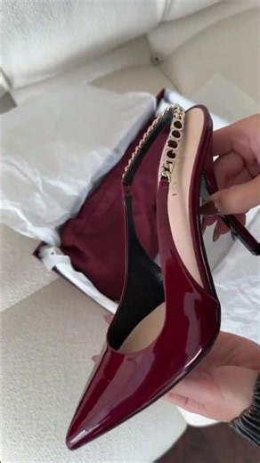Gucci Patent Slingback Heels ❤️ | Luxury Heels Worth the Hype? #Shorts