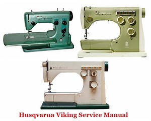 Husqvarna Viking Service Manual Spare Parts Diagram PDF Download