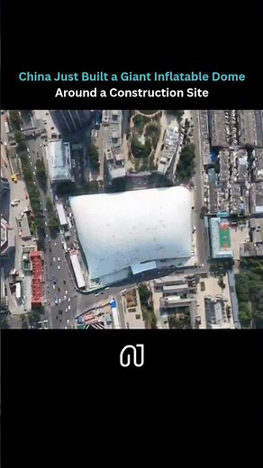 Construction in Silence: China’s Inflatable Dome Is a Game-Changer