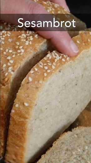 Why this sesame bread from the bread machine tastes so good… #breadmachine #baking #recipe