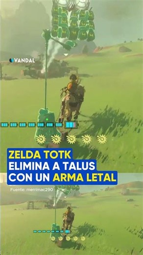 Crea el ARMA MÁS LETAL de Zelda TOTK 😱💥 #zelda #totk #gaming #vandal
