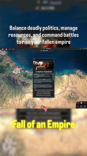 Balance Politics, Manage Resources And Command Battles - Fall of an Empire