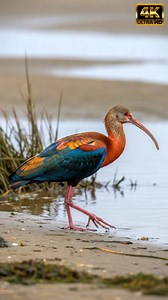 This 20-second close-up captures an intimate, crystalline estuary call that immediately tells you — in sonics and posture — that you’re listening to this Threskiornithidae singing in prime habitat. From the opening low guttural warble up to the thin, higher bleeting notes, the vocalization is remarkably clean and isolated for such a brief clip; audio clarity rivals longer field recordings and makes this an excellent micro-sample for anyone studying ibis call structure or creating nature-sound pl