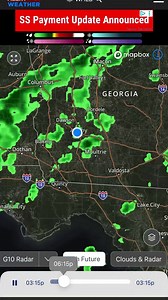 Did you know the WALB Weather App has a 24 hour future radar. Watch the rain turn to snow Sunday morning. | Chris Zelman WALB