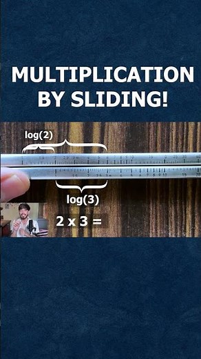 Multiplication using Chopsticks! (Slide Rule Chopsticks)