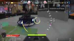 广西站 第40场 湖南大学 跃鹿战队 vs 广西大学 ROBOTZ战队 | RoboMaster 2025 高校联盟赛