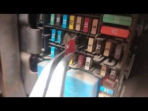 Position and diagram of the internal fuses of the Dacia Logan