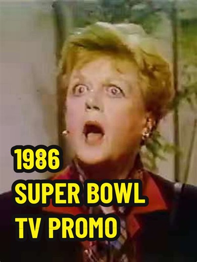 🏈 1986 Super Bowl Sunday promo spot from CBS. #SuperBowl #superbowlsunday #superbowlcommercials #80stv #murdershewrote