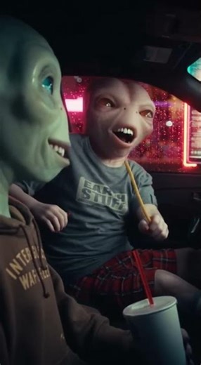 Aliens Discover Humans Invented Drive-Thrus 😭💀 (Zorp & Bleeb React)