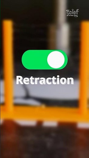 Stop Stringing in 3D Prints – Here's How! #3dprinting #shorts #gdiot