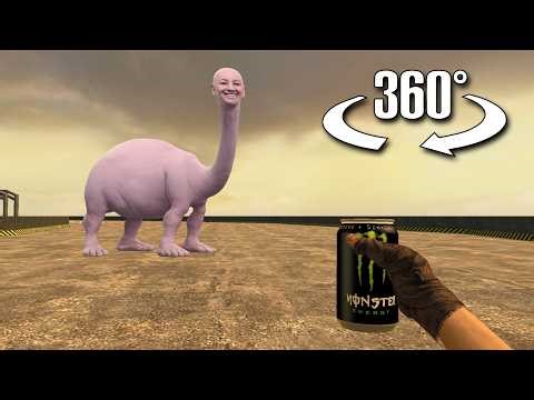 360° We Swam Too Far Chase You In Race | GMOD 360