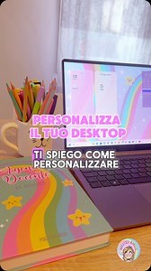 Questa app è disponibile gratuitamente per Windows. È perfetta per personalizzare lo sfondo del vostro pc scolastico e avere un grande orologio e il calendario aggiornato sempre a portata di mano! Potrete inserire il calendario, l’orologio, il post it, il meteo è cambiarne il colore, la dimensione e la posizione sul desktop a vostro piacimento. Se questo post ti è piaciuto lascia un cuoricino o un commento! Vuoi un Tutorial per creare il tuo sfondo del desktop personalizzato come ho fatto io? Fa